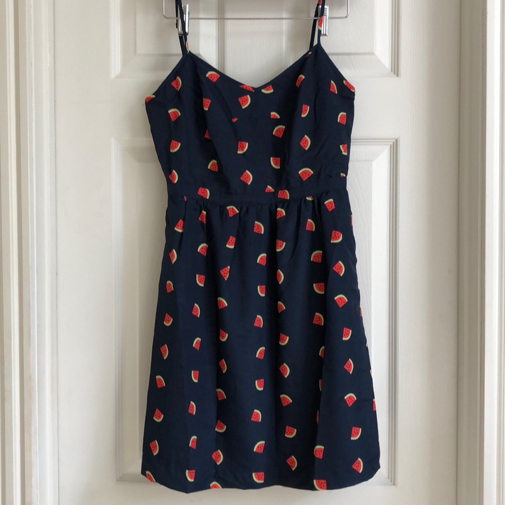 J Crew Watermelon Dress Size 0
